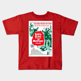 Santa Claus Conquers the Martians Kids T-Shirt